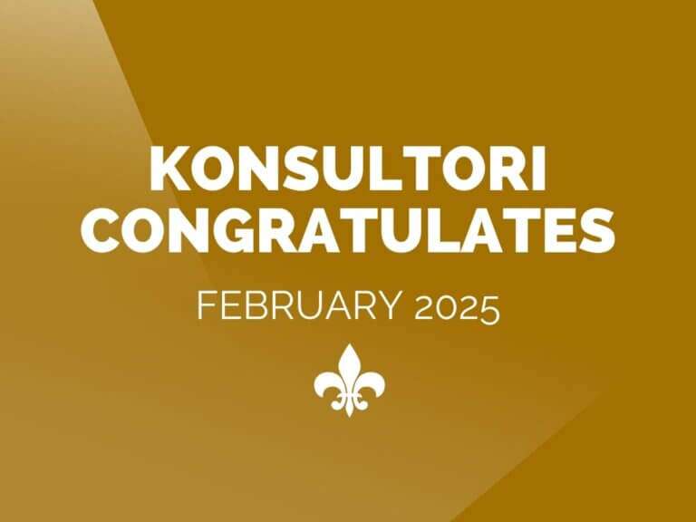 Konsultori congratulates February 2025